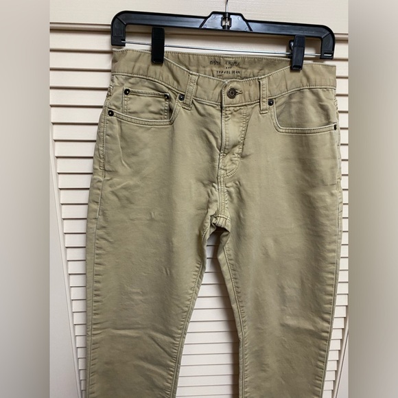 Banana Republic Travel Jeans Mens 30x28 Khaki Workwear Stretch Outdoor - Picture 3 of 14